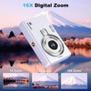 4K Digital Camera, Acbaeta Autofocus 50MP Vlogging Camera with 32G