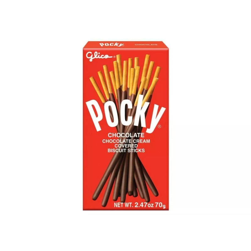 GLICO  6 PACK GLICO POCKY BISCUIT STICKS 3 FLAVORS MATCHA,