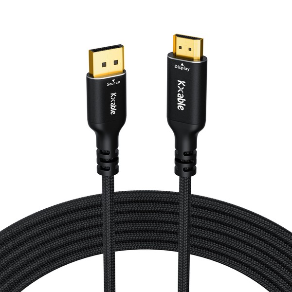 4K DisplayPort to HDMI Cable 4 FT, Uni-Directional DP (Source)
