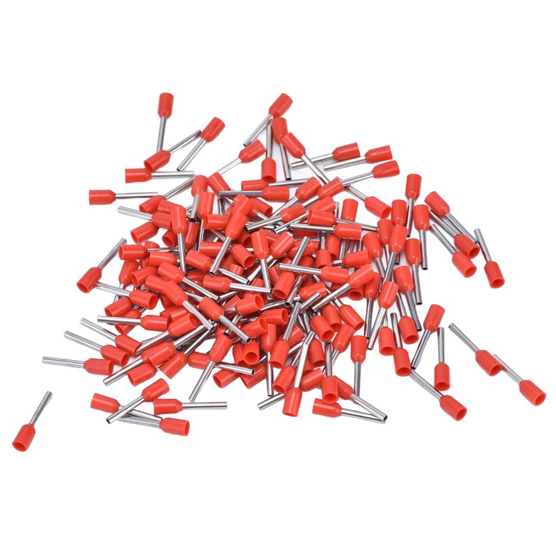 1000Pcs Insulated Ferrule Electrical Pin Crimp Terminals 20 AWG Cord