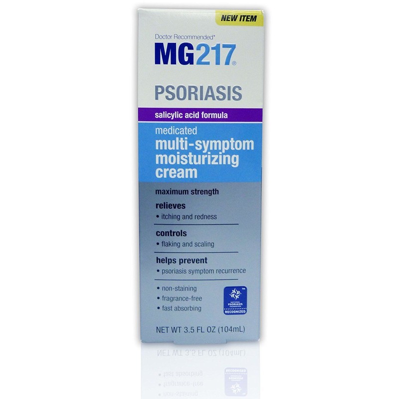 MG217 MG 217 Psoriasis Salicylic Acid Formula Multi-Symptom Cream 3.5