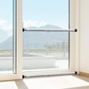 Sliding Door Lock,17" - 51" Sliding Door Security Bar Heavy