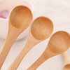 30pcs Mini Natural Wooden Children Spoon Kitchen Condiment Tool
