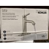 KOHLER Ealing Vibrant Brushed Nickel 1-Handle Single hole/4-in centerset WaterSense