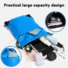Waterproof Drawstring Backpack - Durable Gym Sackpack for Sports, Hiking,