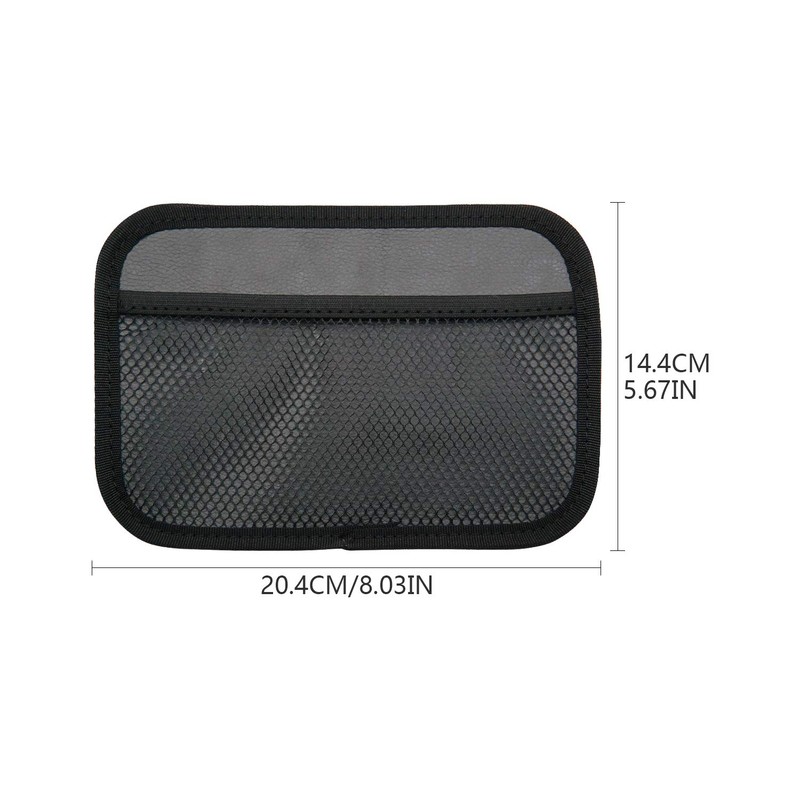 INNOLIFE Car Net Pocket Side Clutter Scattered Storage Phone Holder
