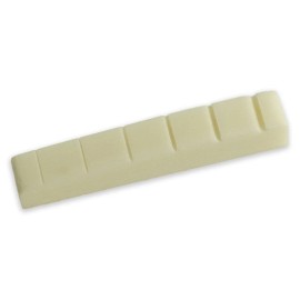 Tone Ninja Guitar Slotted Bone Nut Flat Bottom 43mm fits Takamine bleached bone