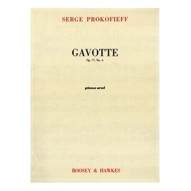 Gavotte: Klavierbearbeitung der Musik aus "Hamlet". op. 77/4. Klavier.: Piano transcription of music from "Hamlet". op. 77/4. piano.