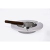 Aluminum Ashtray Premium Polished - Round For Smoking Cigars -