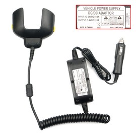 Car Charger Cable for Zebra Symbol TC70 TC70X TC72 TC77 PDA Handheld Computer Charger Set Replaces CBL-TC7X-USB1-01 for Barcode Scanners