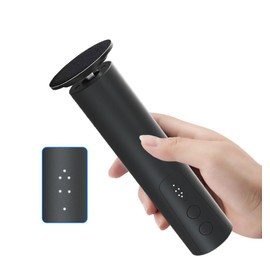 Electric Foot Callus Remover, Electric Foot File and Nail Grinder 2 in 1, Rechargeable Electric Callus Remover for Feet, Professional Foot Sander for Foot Dead Skin, 6 Speed Adjustable-Black