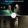 U4GLORY Radar Motion Sensor Light Bulbs - Par38 15W (100W