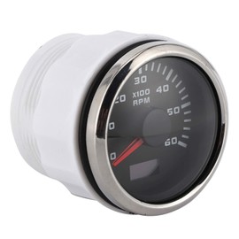 Tachometer, 52mm/2in 6000RPM Tachometer LCD Replacement for Auto Outboard Engine Construction Machinery Motorcycle