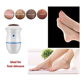 Electric Vacuum Foot File - Adsorption Grinder USB Electronic Callus Remover Feet Care Perfect for Dead Skin/Powerful Exfoliation (Blue)