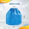 KEEPOW VRC2 Cloth Filter Compatible with Vacmaster 1.5 to 3.2