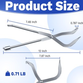 ecocstm Brake Spring Pliers, Drum Brake Adjusting Tools, Shoe Return Spring Install & Remove Brake Tools, Double Ended Brake Pistonremoval Pliers, Drum Brake Spring Tool Suitable for Most Cars