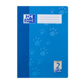 Oxford Junior 385401602/100050401 Exercise Book DIN A4 90 g/m², 2. Schuljahr, 1 x 16 Sheets, 4 Assorted Colours