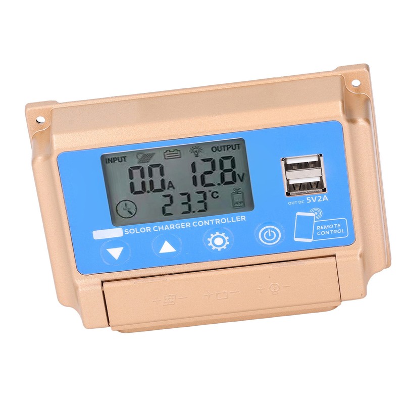 12V 24V MPPT Solar Controller Dual USB 5V 2A Output