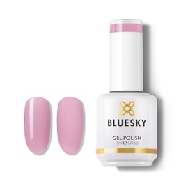 BLUESKY Gel Nail Polish - Soak Off Gel Polish UV/LED Lamp Cures, Pintura de Gel para Uñas, Long Lasting, Vegan, 15ML, A091P/LIGHT STONE