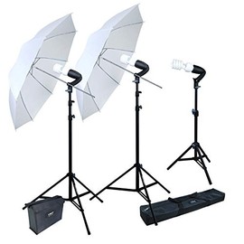LINCO Lincostore 600W Photography Photo Video Portrait Studio Day Light Umbrella Continuous Lighting Kit AM153