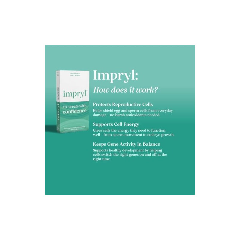 Impryl - Fertility Supplement for Conception – Supports Sperm &