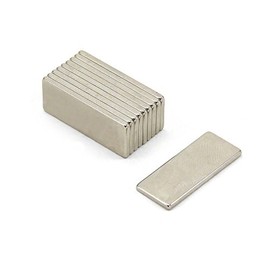 25 x 10 x 1.5mm thick N42 Neodymium Magnets (Pack of 10)