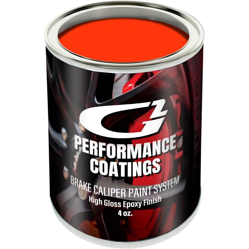 Orange High Temperature High Gloss Self Leveling Brush On Orange