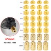4PCS 12mm Wheel Hubs Hex Pins Adapter-Heavy Duty Brass(5-20mm) for