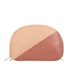 DUDU Makeup Cosmetic Bag Pochette in Leather Multicolor Travel Pouch