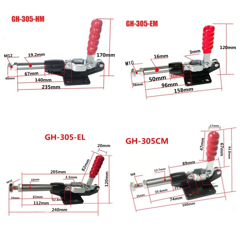 Push Pull Quick Release with Ductile Cast Iron Base.Manual High