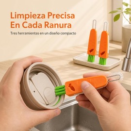 Cepillo De Limpieza para 3 En 1 3 Piezas