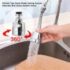 3-Speed 360° Rotatable Adjustment Faucet Extension Water Saving Kitchen Faucet
