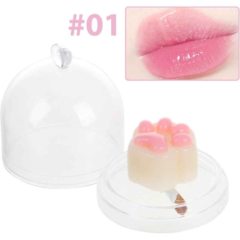 Bálsamo Labial de Color Cambiante, Crema Hidratante para Labios