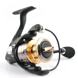 ANGRYFISH 8+1BB Collapsible Spinning Fishing Reel with 5.2:1 Gear Ratio Anti-Reverse Right/Left Handle Fishing Reel for Saltwater or Freshwater(X3000)…