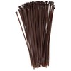 11-in, 100-Pack, 75-lb, Dark Brown, Standard Nylon Cable Tie