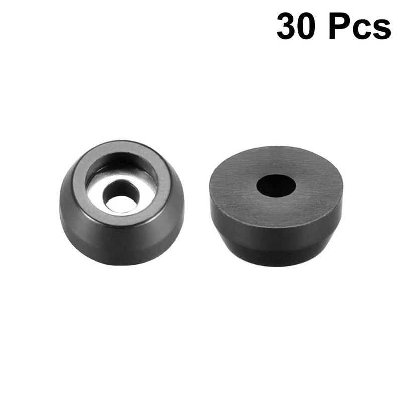 sourcing map Rubber Feet Bumper Pads Diameter 11 x 9