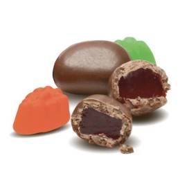 CDN candy Milk Chocolate Covered Jujubes 1 inch balls Bulk Gummy Candy FREE SHIP USA! - 10 LBs