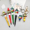 JNWHY Silicone Focal Beads for Pens Bulk Keychain Making Kit
