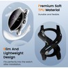 ivoler 3 Pieces Case with Screen Protector for Garmin Vivoactive