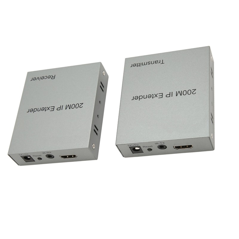 200m HD Multimedia Interface IP Extender 1080P Cat5e Cat6 Cat7