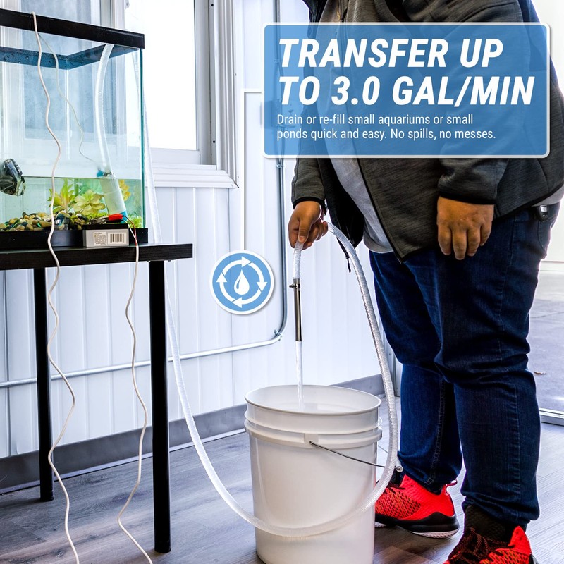 TERA PUMP 12V DC Powered Submersible Water Pump For Small