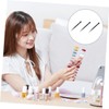 TEHAUX 3Pcs Nail Crystals Tweezers Picker Tool Durable Gems Applicator