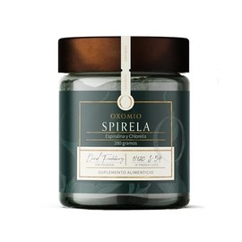 Spirela en POLVO de OXOMIO - Espirulina y Chlorella Orgánicas 280 gramos.