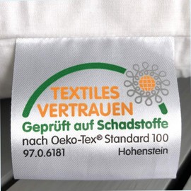 Down Pillow 40 x 40 cm Ideal as Pillow Filling by Nordic Coast | Pillow 40 x 40 cm Filling Made of Fine Down | Baby Pillow Made in Germany | Down Pillow 40 x 40 cm