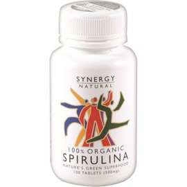 Synergy Organic Spirulina 500mg 100 Tablets