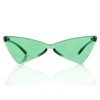 EHH - Triangles Shaped Sunglasses（Triangle - Green）