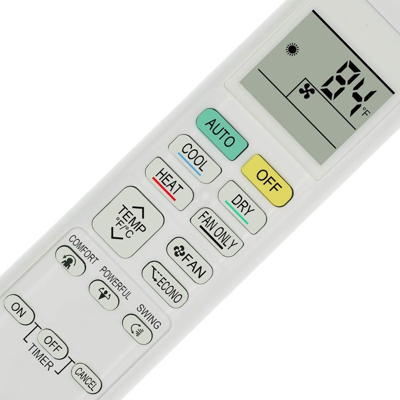 Replacement for Daikin Air Conditioner Remote Control ARC480A1 ARC480A2 ARC480A3