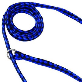 Guardian Gear Animal-Control O-Ring Slide Leads, 5' Long x ⅝" Wide, 12-Pack, Assorted Colors