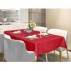 Eugad e771 Ornamental Damask Tablecloth - Silky Gloss Curly /