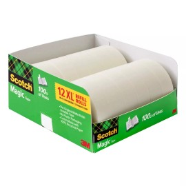 Scotch® Magic™ Tape, 3/4 in x 1296 in, 12 Pack